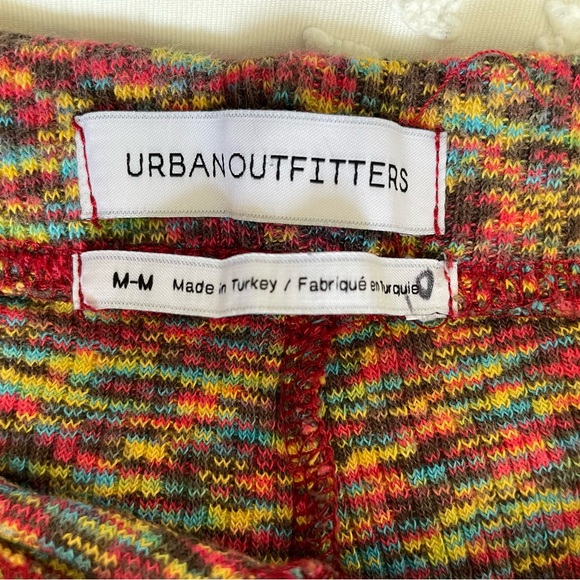 Urban Outfitters Green and Pink Knit Leggings - Picture 3 of 3
